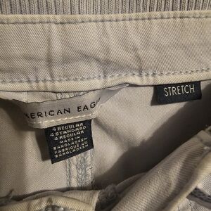 American Eagle Outfitters Light Gray Pants